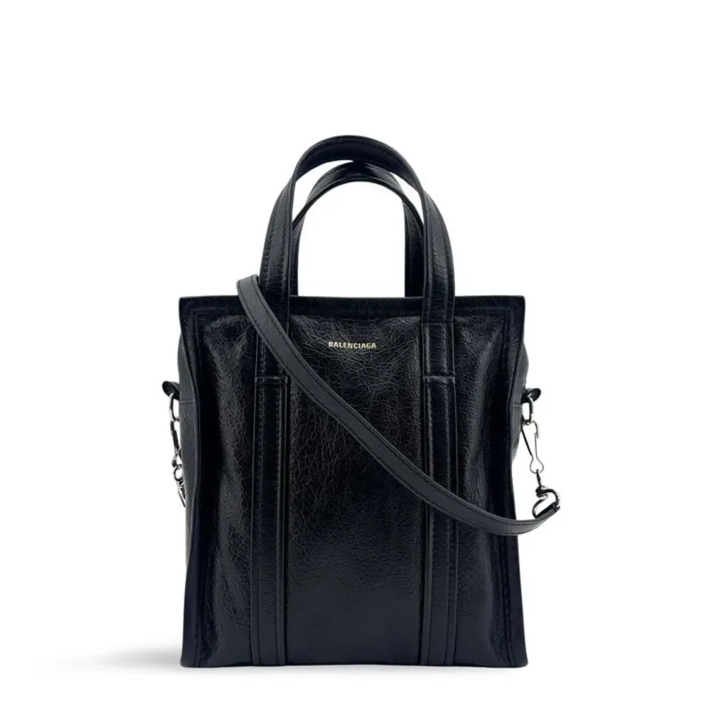 Balenciaga Bazaar Shopper XXS Tote Bag Black